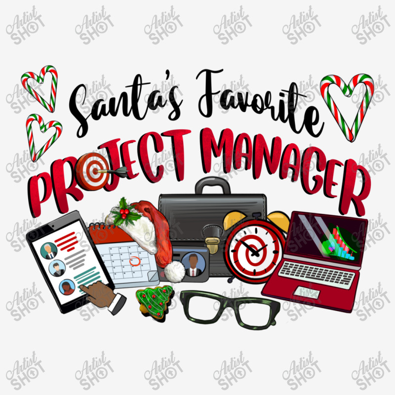 Santa's Favorite Project Manager All Over Men's T-shirt | Artistshot