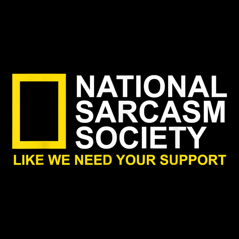 National Sarcasm Society Satirical Parody Design Men & Women T Shirt Pocket T-Shirt by cm-arts | Artistshot