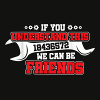 If You Understand This 18436572 We Can Be Friends Scorecard Crop Tee | Artistshot