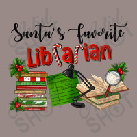 Santa's Favorite Librarian Vintage T-shirt | Artistshot