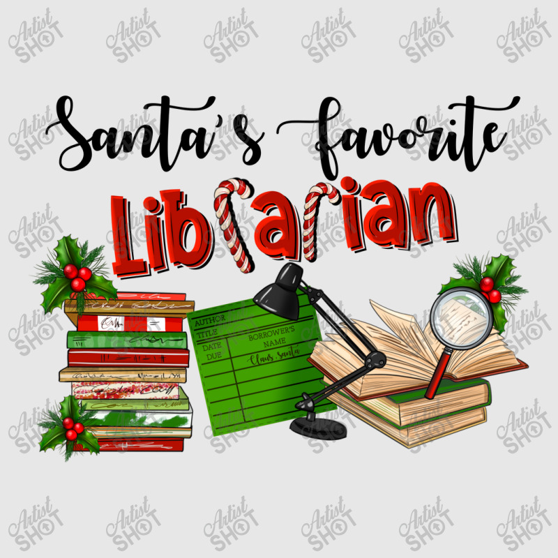 Santa's Favorite Librarian Hoodie & Jogger Set | Artistshot