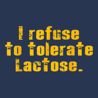 I Refuse To Tolerate Lactose T Shirt Men Denim Jacket | Artistshot