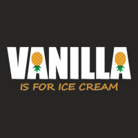 Vanilla Is For Ice Cream Upside Down Pineapple Swinger Theme Pullover  Ladies Fitted T-shirt | Artistshot