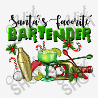 Santa's Favorite Bartender Classic T-shirt | Artistshot
