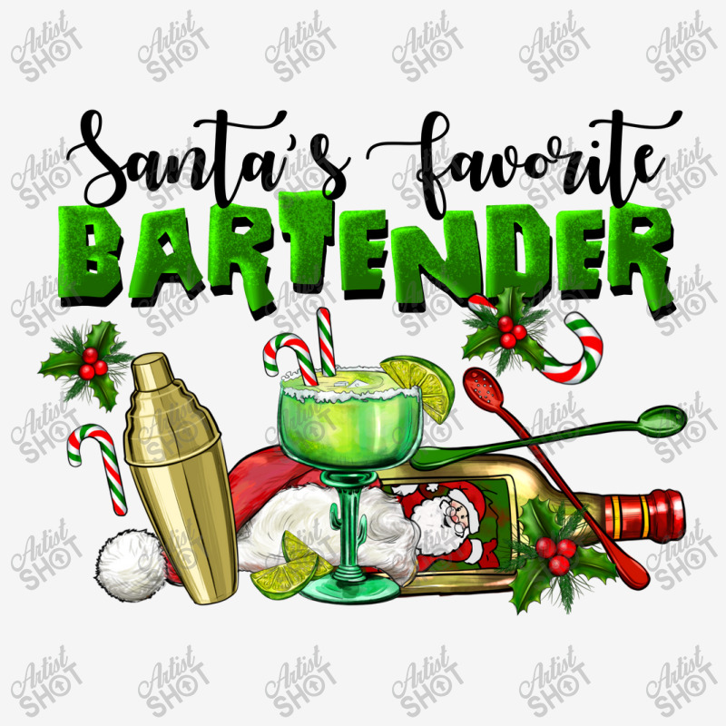 Santa's Favorite Bartender Classic T-shirt | Artistshot
