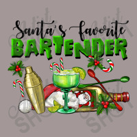 Santa's Favorite Bartender Vintage Hoodie | Artistshot