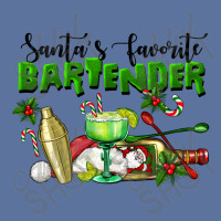 Santa's Favorite Bartender Lightweight Hoodie | Artistshot