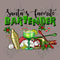 Santa's Favorite Bartender Vintage T-shirt | Artistshot