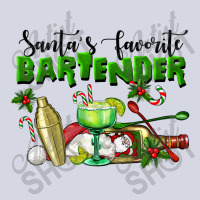 Santa's Favorite Bartender Fleece Short | Artistshot