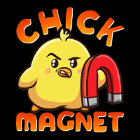 Chick Magnet Funny Halloween Costume Magnetic Little Chicken Long V-neck Tee | Artistshot