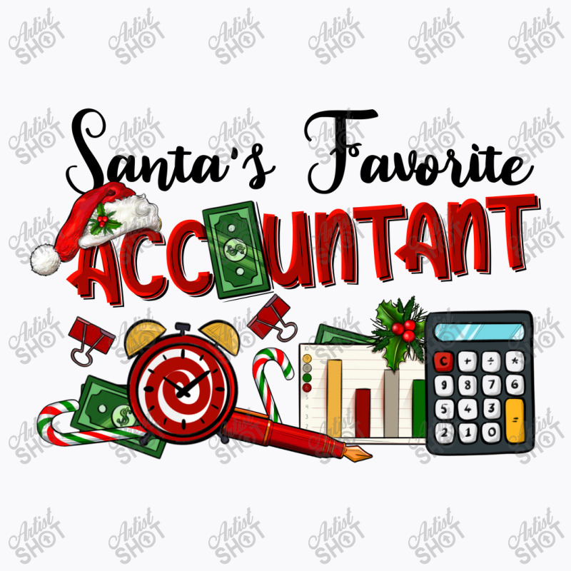 Santa's Favorite Accountant T-shirt | Artistshot