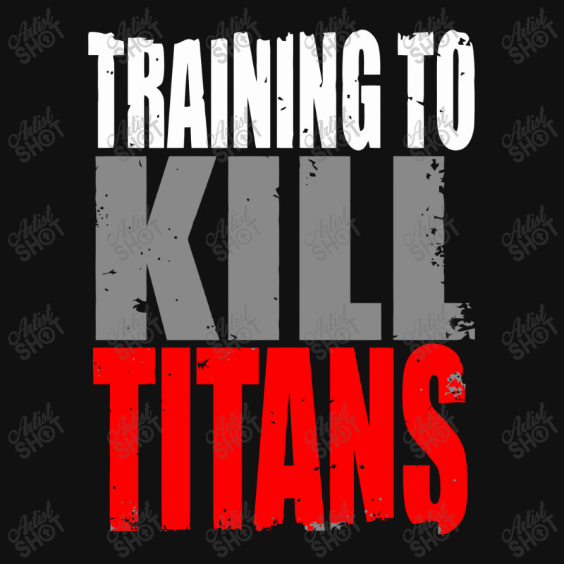 Training To Kill Titans , Titan Baby Bibs | Artistshot