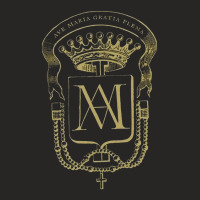 Ave Maria Catholic, Marian Devotion, Ave, Maria Catholic, Ave Maria Ca Ladies Fitted T-shirt | Artistshot