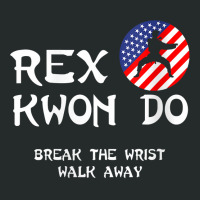 Womens Break The Wrist Walk Away   Rex Kwon Do V Neck T Shirt Women's Triblend Scoop T-shirt | Artistshot