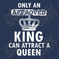 Cool Only An Approved Queen Can Attract A King Men Denim Jacket | Artistshot