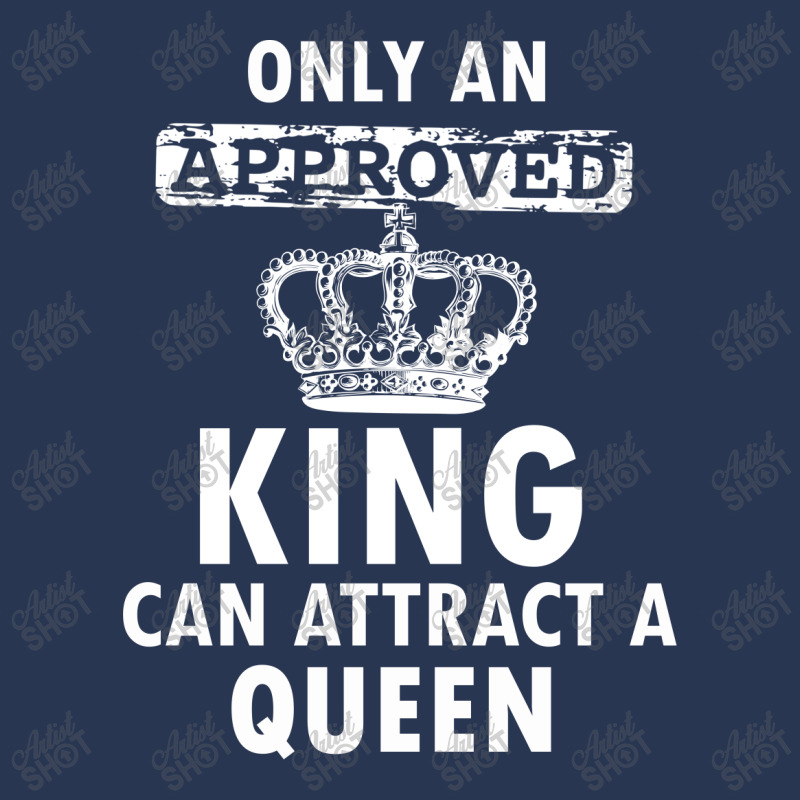 Cool Only An Approved Queen Can Attract A King Men Denim Jacket | Artistshot