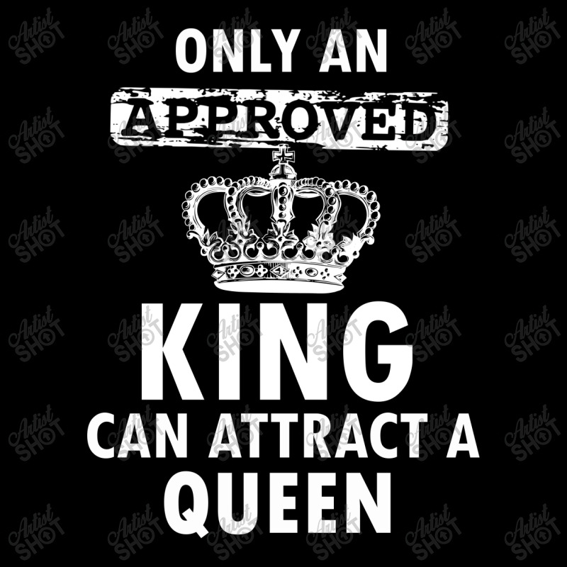 Cool Only An Approved Queen Can Attract A King V-neck Tee | Artistshot