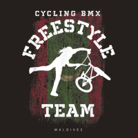 Womens Bmx Freestyle Bike Maldives Flag Cycling Bmx Tank Top | Artistshot