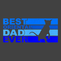 Mens Best Oriental Cat Dad Ever T Shirt Vintage T-shirt | Artistshot