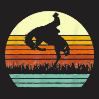 Rodeo Bucking Bronco Horse Retro Style T Shirt T-shirt | Artistshot