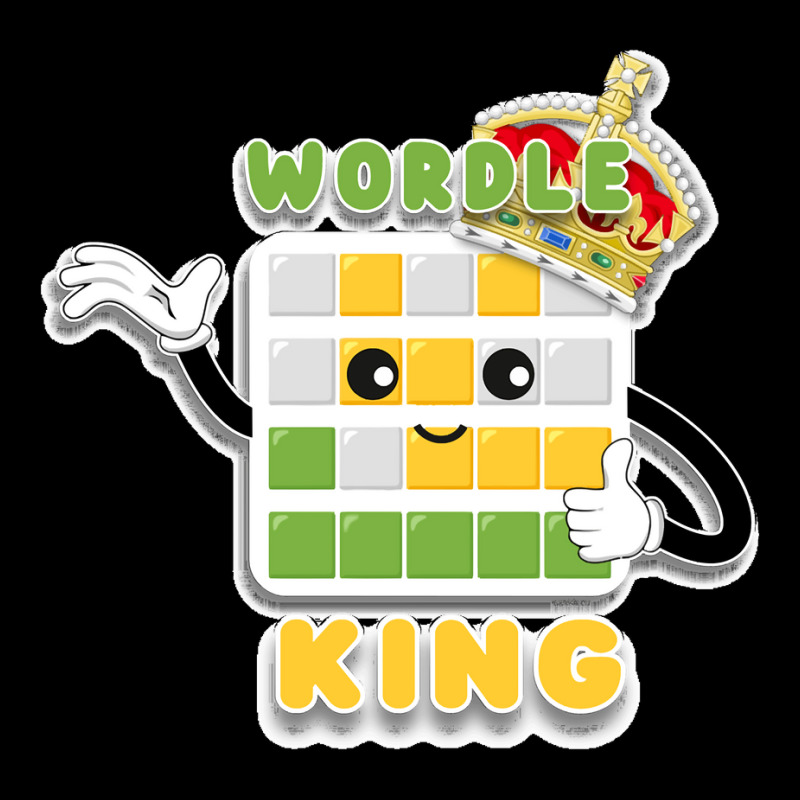 Wordle King Daily Word Game Wordle Kawaii Long Sleeve Shirts | Artistshot