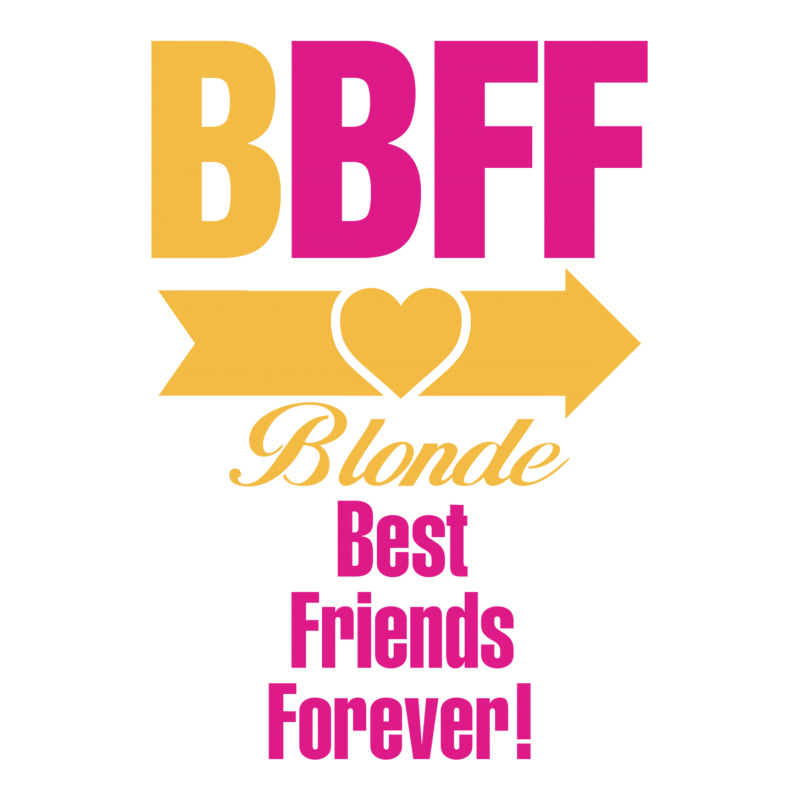 Blonde Best Friend Forever Right Arrow 3/4 Sleeve Shirt | Artistshot