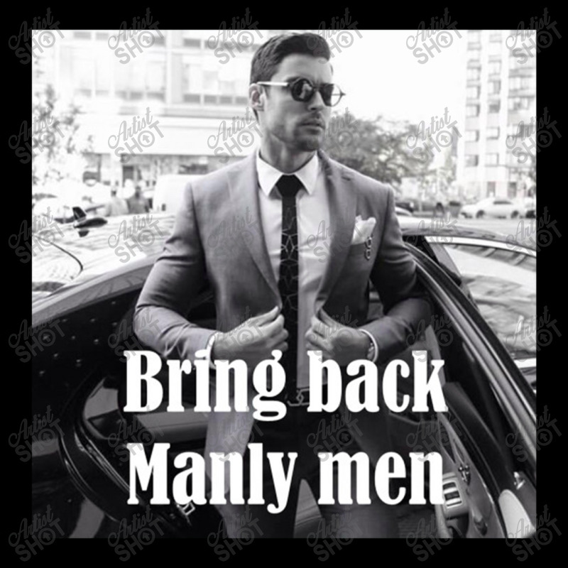 Bring Back Manly Men, Men Quotes Youth Jogger | Artistshot