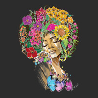 Afro Women Flowers Butterfly Latina African American Melanin Exclusive T-shirt | Artistshot