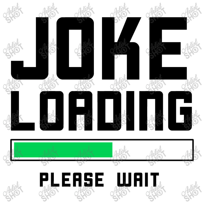 Joke Loading (black) Men's 3/4 Sleeve Pajama Set | Artistshot