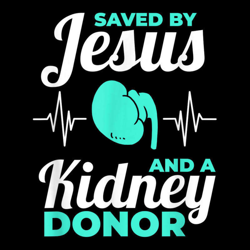 Saved By Jesus And A Kidney Donor Organ Donation Awareness Women's V-Neck T-Shirt by Bestshirt | Artistshot