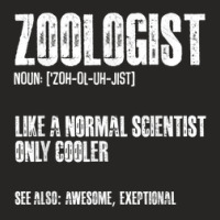 Zoologist Definition Safari Zookeeper Zoology Animal Lover Ladies Fitted T-shirt | Artistshot