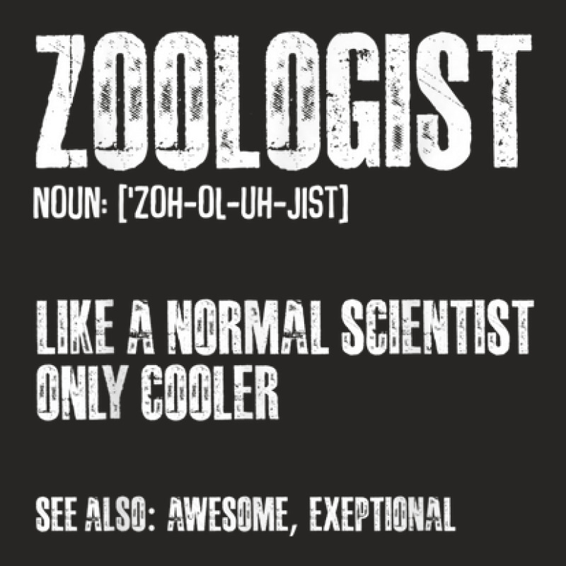 Zoologist Definition Safari Zookeeper Zoology Animal Lover Ladies Fitted T-Shirt by Tshirts | Artistshot