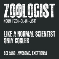 Zoologist Definition Safari Zookeeper Zoology Animal Lover Women's Triblend Scoop T-shirt | Artistshot