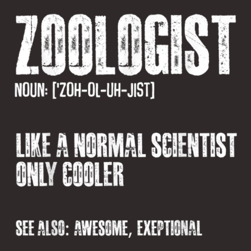 Zoologist Definition Safari Zookeeper Zoology Animal Lover Racerback Tank by Tshirts | Artistshot