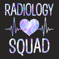 Radiology Squad   Funny Radiography Team X Ray Radiographer T Shirt Ladies Fitted T-shirt | Artistshot