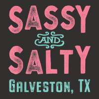 Galveston Texas Sassy And Salty Souvenir Champion Hoodie | Artistshot