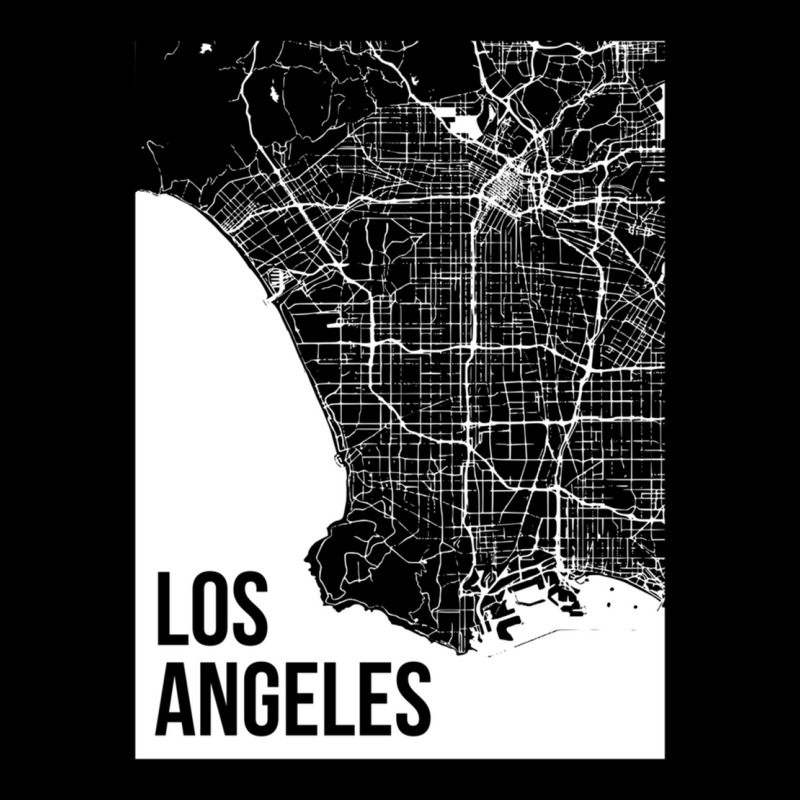 Los Angeles Southern California Area Map Sweatshirt Adjustable Cap | Artistshot