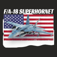 Patriotic American Naval Fa 18 Superhornet Tee In Action Ladies Fitted T-shirt | Artistshot