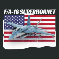 Patriotic American Naval Fa 18 Superhornet Tee In Action Women's Triblend Scoop T-shirt | Artistshot