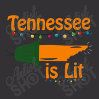 Tennessee Is Lit Vintage Hoodie And Short Set | Artistshot