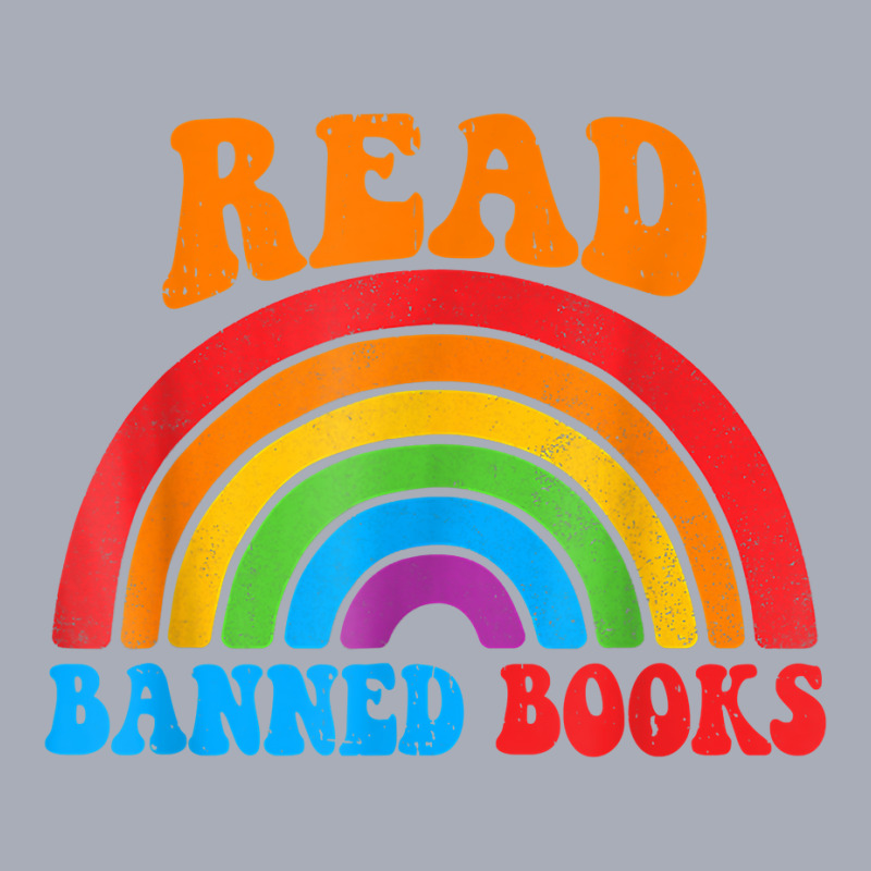 I Read Banned Books T Shirt Rainbow Readers Reading Book T Shirt Tank Dress by cm-arts | Artistshot