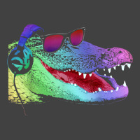 Alligator With Headphones And Sunglasses Vintage T-shirt | Artistshot