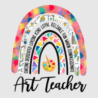 Art Teacher Boho Rainbow Caring Dedicated Loving Vintage T Shirt Hoodie & Jogger Set | Artistshot