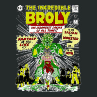 The Incredible Broly Women's Triblend Scoop T-shirt | Artistshot