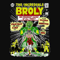 The Incredible Broly Crop Top | Artistshot