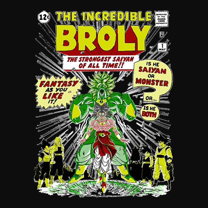 The Incredible Broly Crop Top by cm-arts | Artistshot