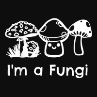 Funny Mycology Mycologist Mushroom Lover I_m A Fungi Crop Top | Artistshot