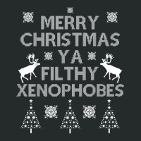 Merry Christmas Ya Filthy Xenophobes Shirt. Progressive Tee. Women's Triblend Scoop T-shirt | Artistshot