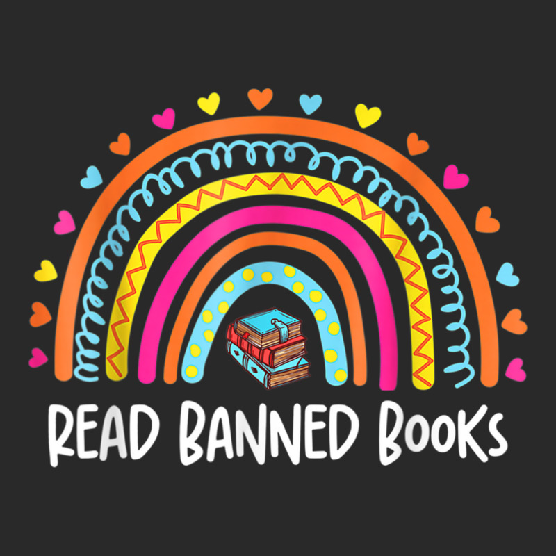 I Read Banned Books Vintage Rainbow Reading Book Lover Toddler T-shirt by RandiCrystalGraber | Artistshot