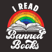 I Read Banned Books Vintage Literature Rainbow Reading Racerback Tank | Artistshot